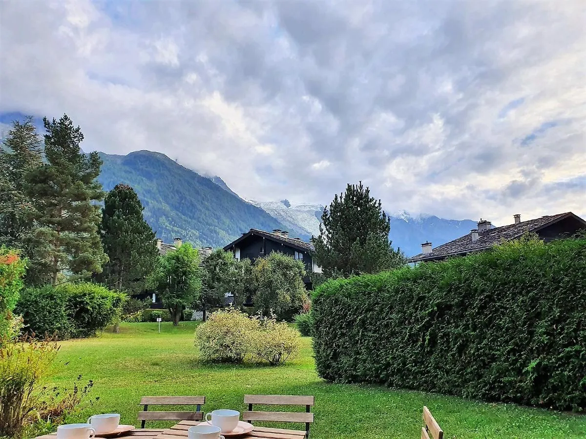 Chamonix Appartement Vue Mont Blanc Avec Jardin 0*,