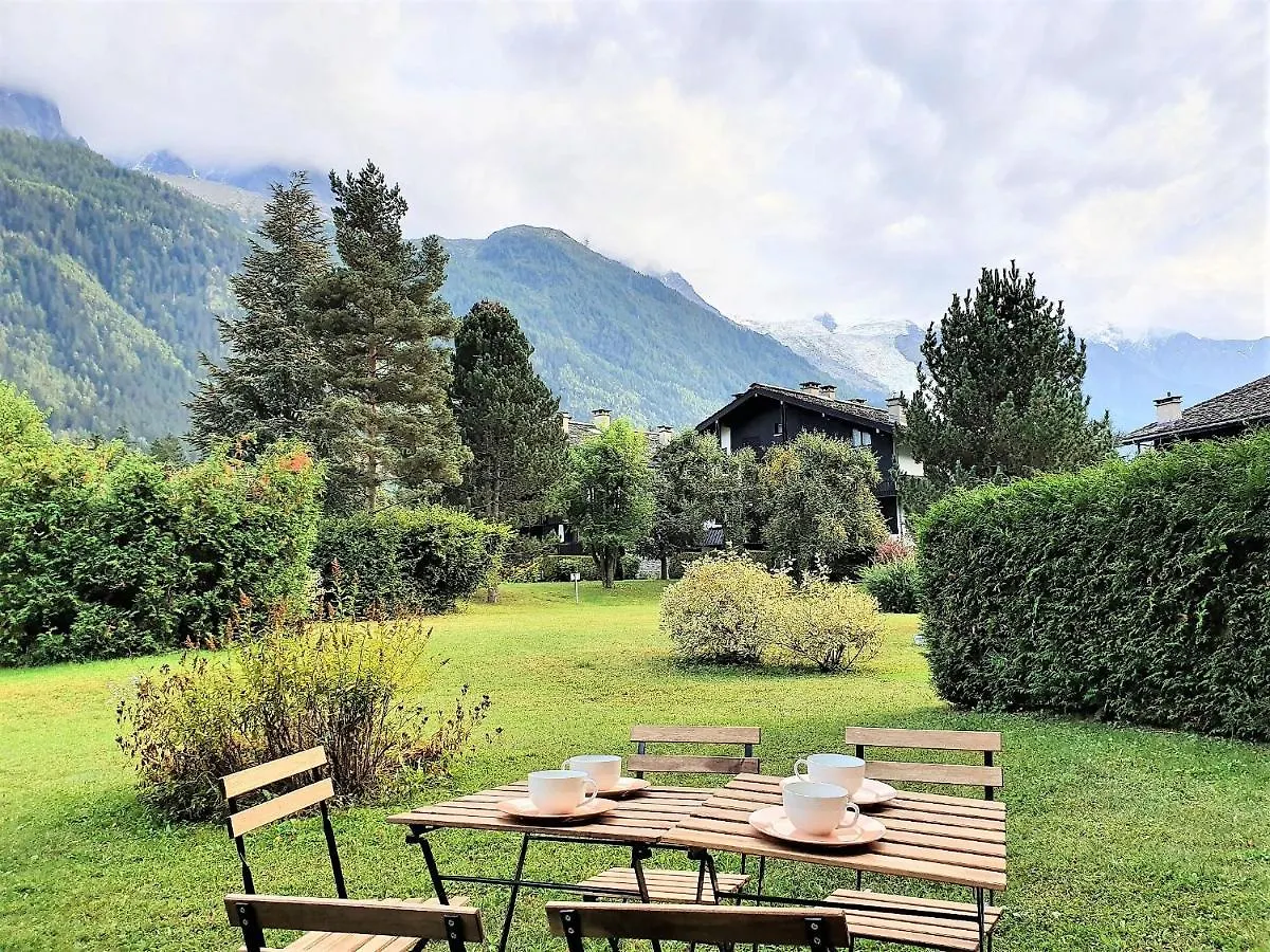 Chamonix Appartement Vue Mont Blanc Avec Jardin
